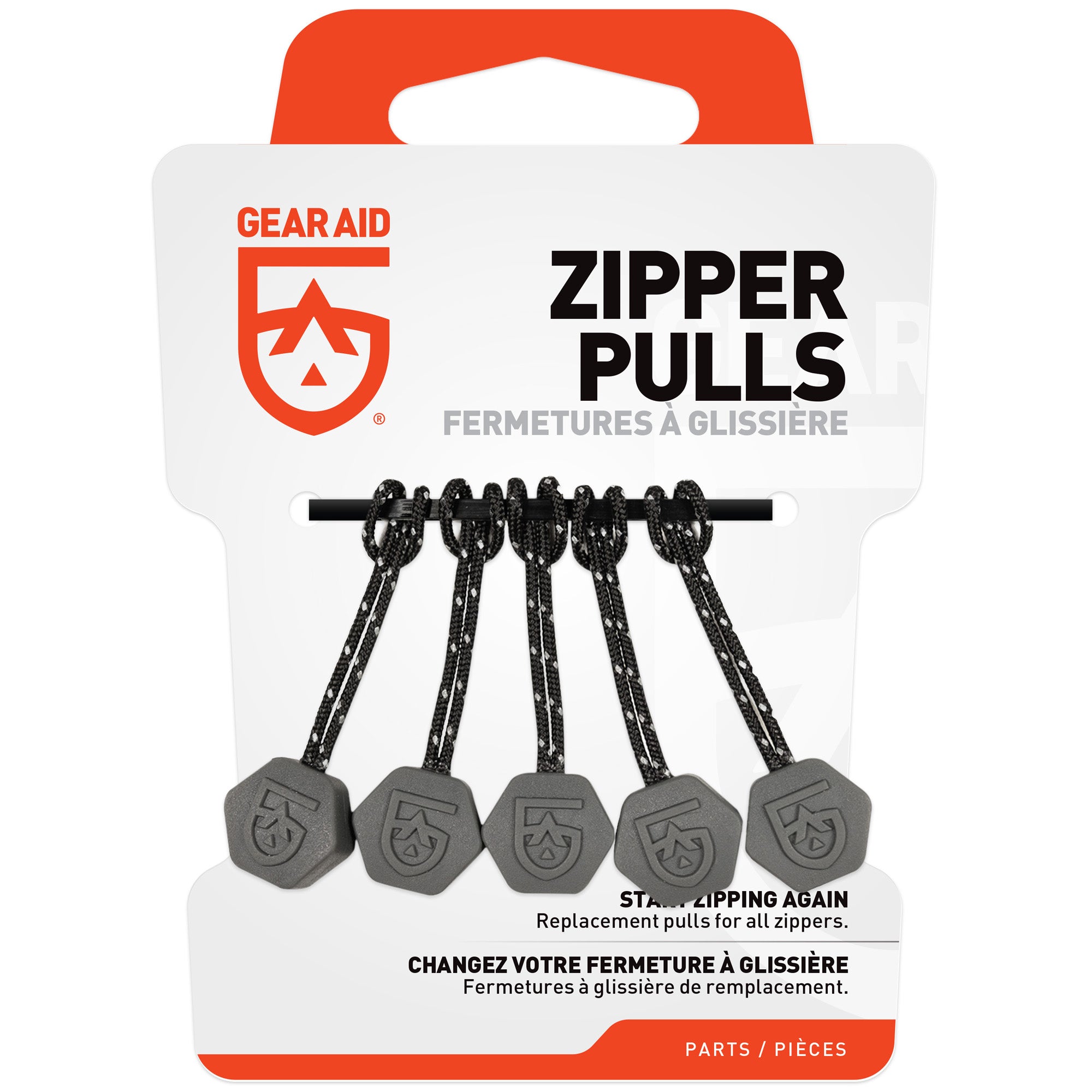 Zipper Pulls 5PK Apex Pioneer
