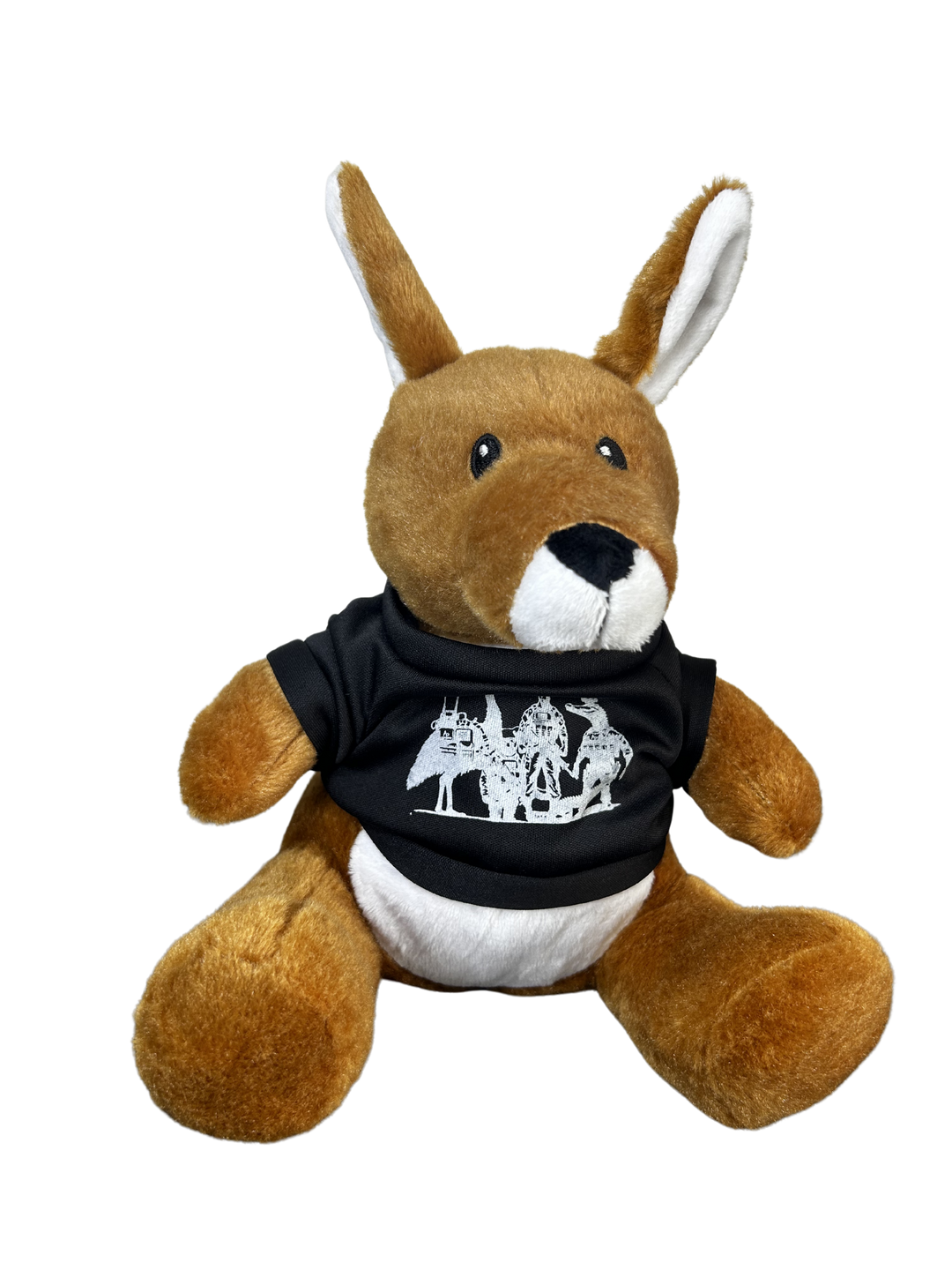 Plush Toy - Kangaroo - Army