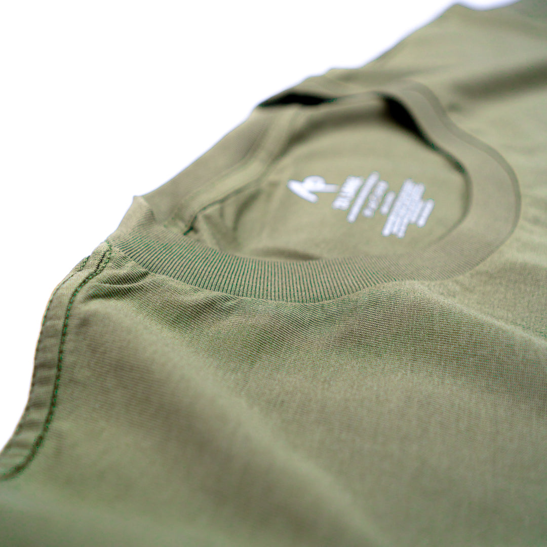 Kangaroo - Branded Shirt - Army Green