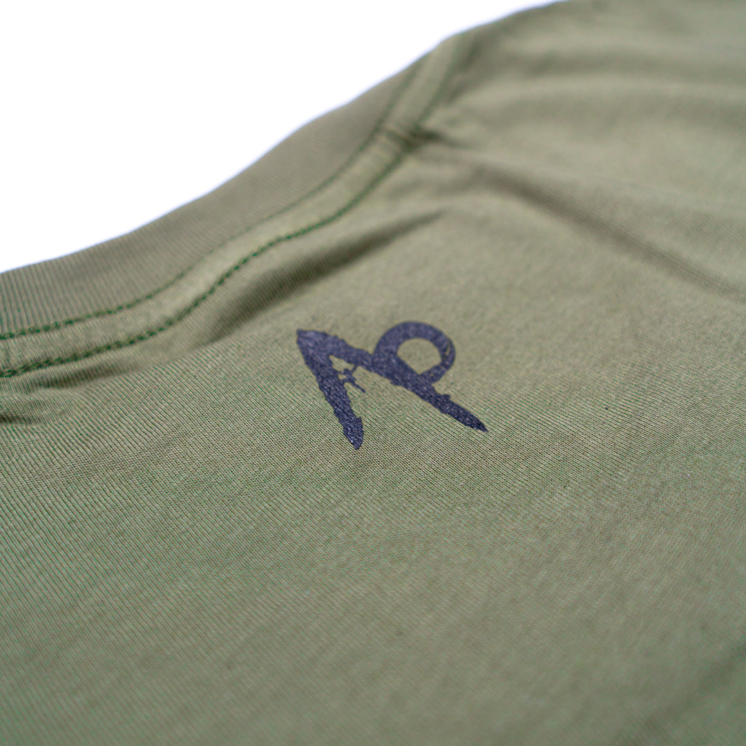 Kangaroo - Branded Shirt - Army Green