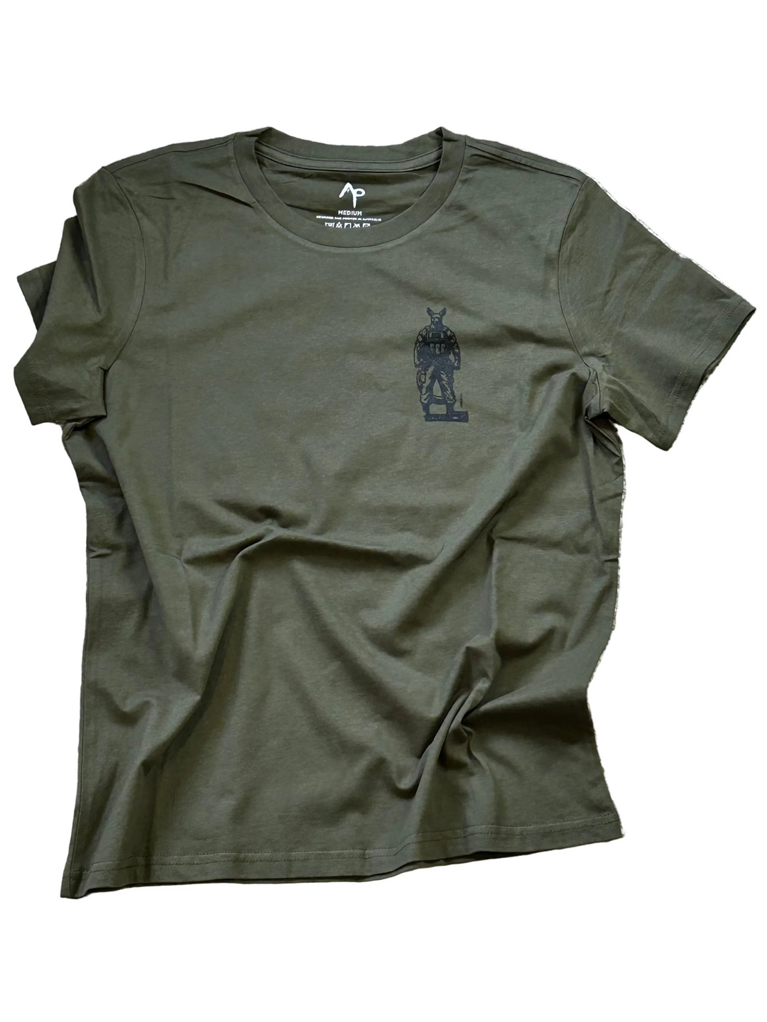 APEX Kangaroo - Short Sleeve Shirt - Army Green (Women's Fit)
