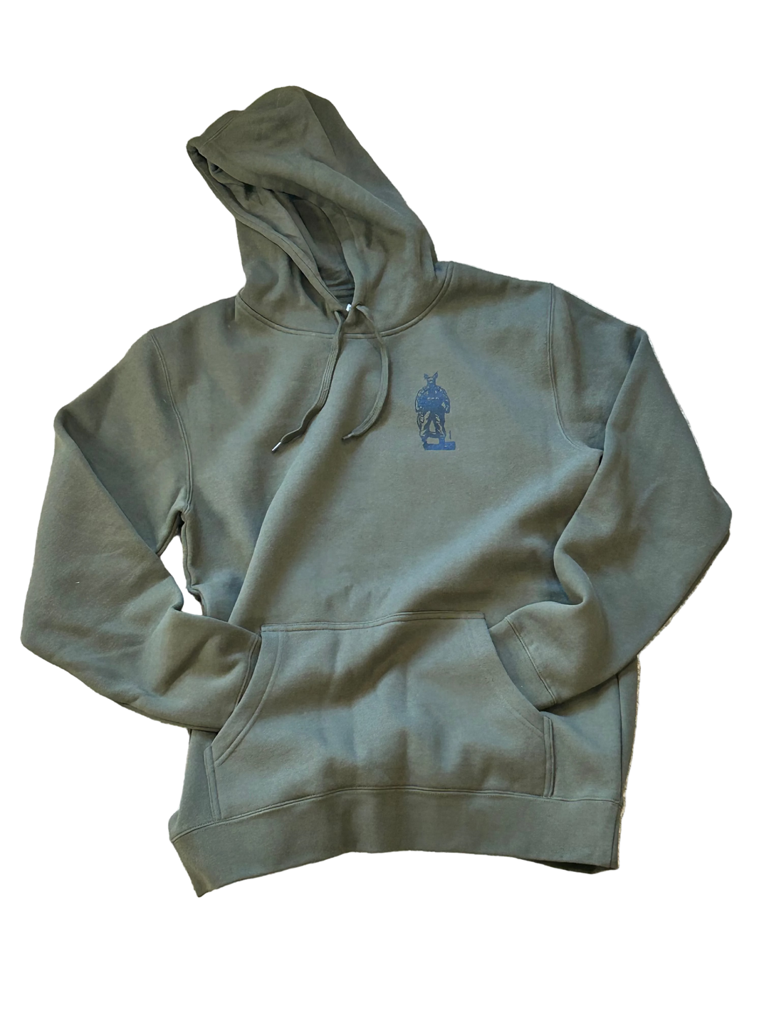 APEX Kangaroo - Branded Hoodie - Army Green
