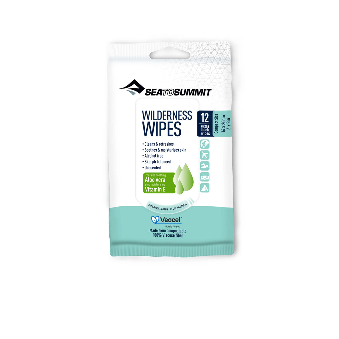 Wilderness Wipes 12 Wipes Compact