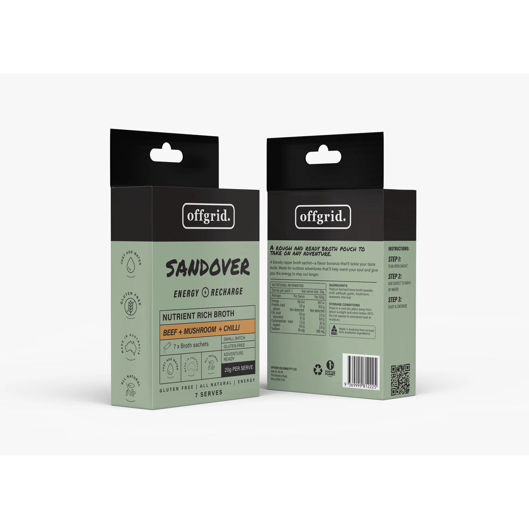 Sandover Nutrient Rich Broth - (7 Serves)