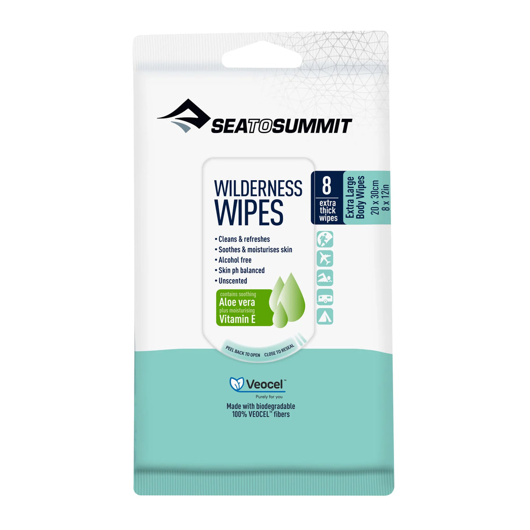 Wilderness Wipes 8 Wipes X-Large